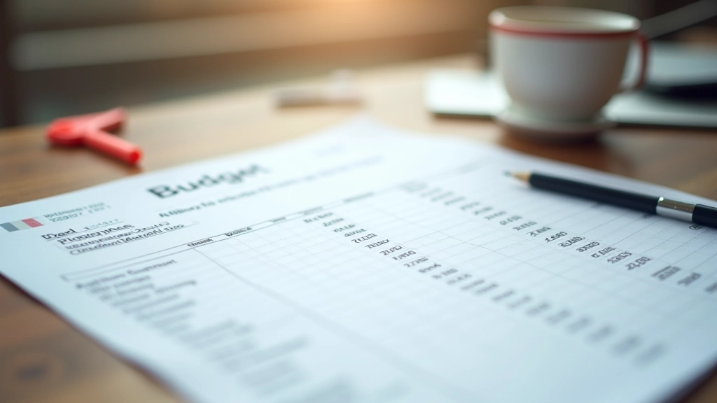 Monthly budget planning with expense tracking and debt payment allocation