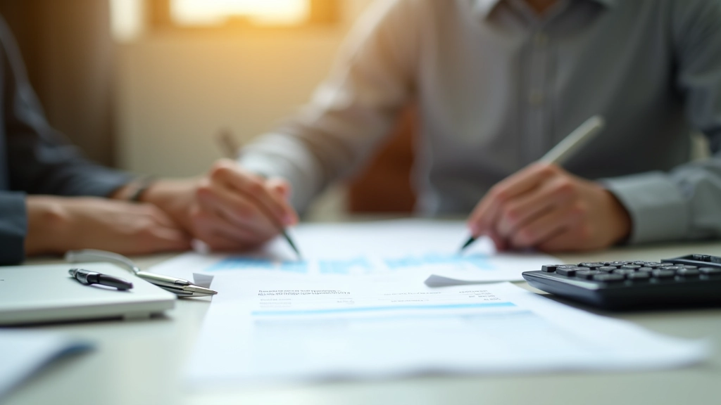 Person reviewing monthly household budget spreadsheet with expense tracking and financial planning